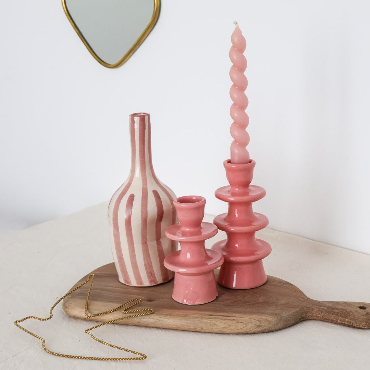 Vase bouteille Qenina – fabrication artisanale