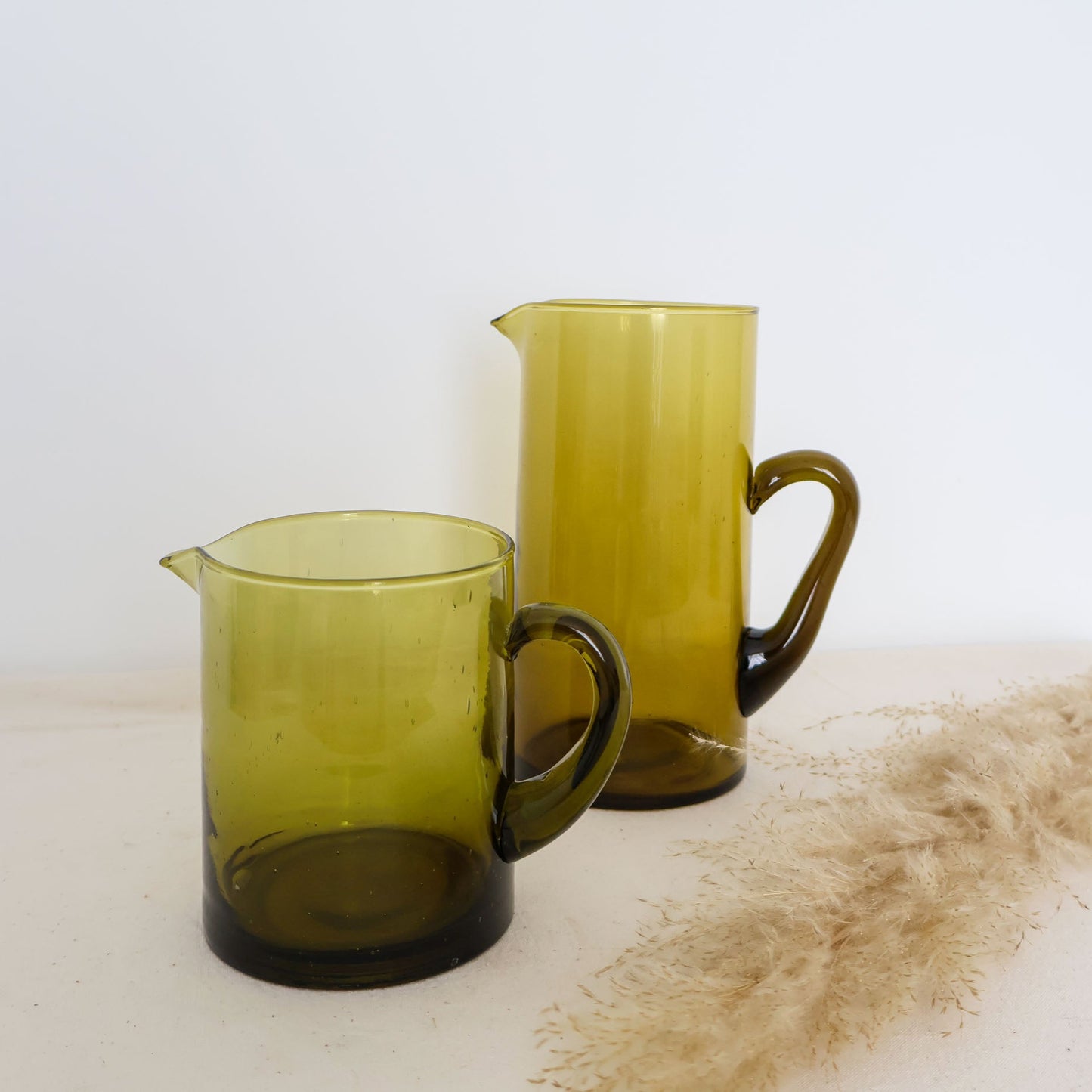 Carafe BELDI - verre soufflé recyclé