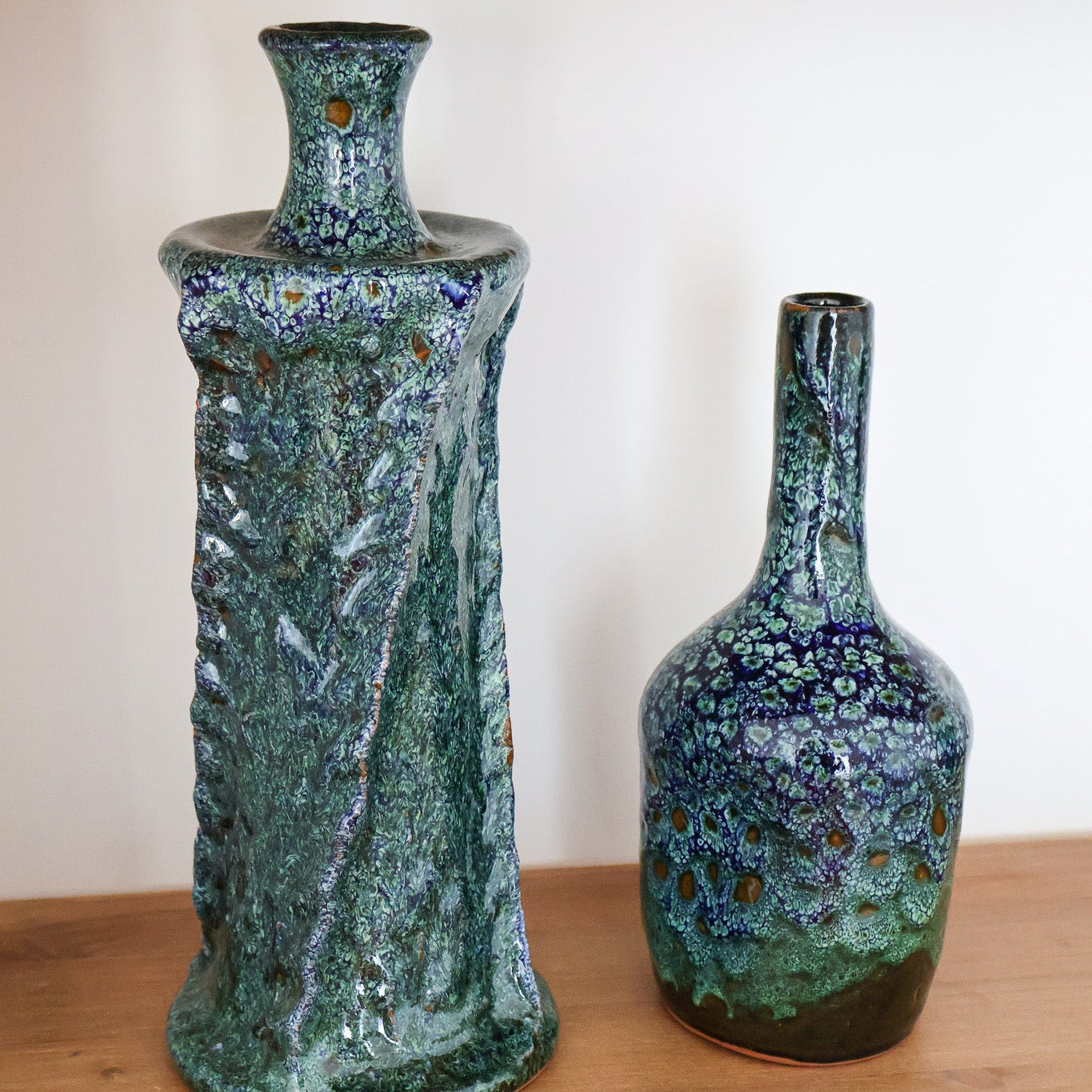 en duo, qenina et bougeoir torsadé MAISON ASLI