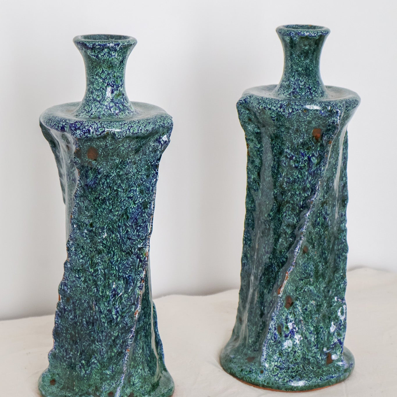 magnifique bougeoirs torsadés collection Ayyur MAISON ASLI