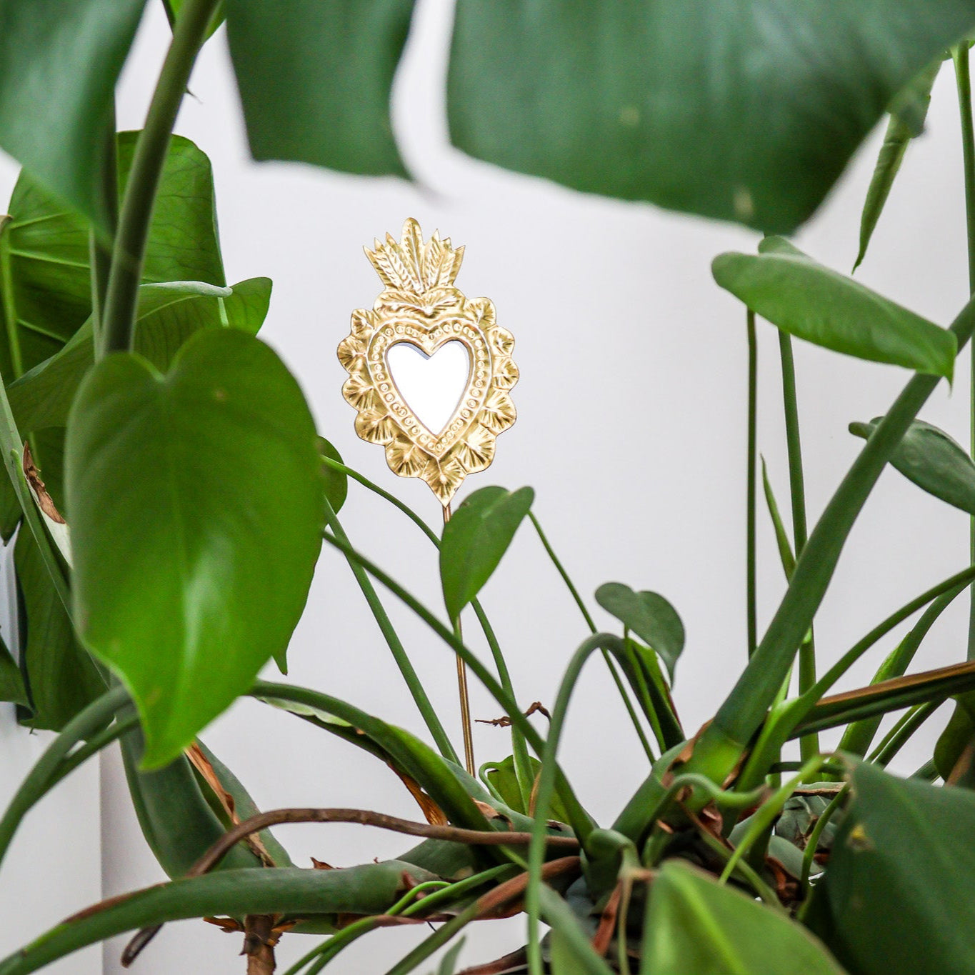 Bijou de bouquet, ex voto – Laiton doré