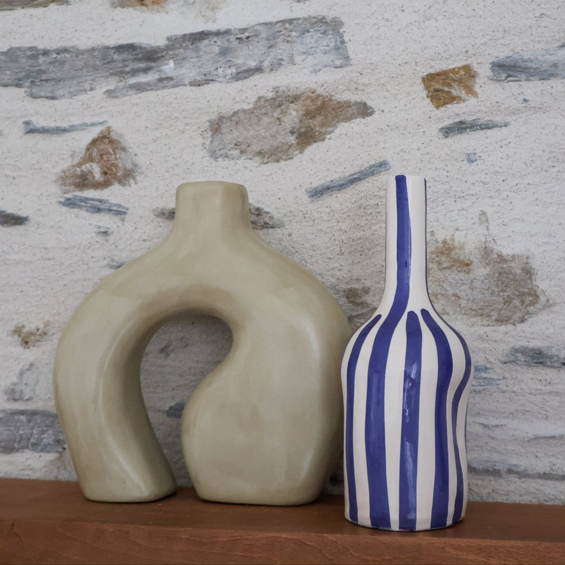 Vase Munhanna en Tadelakt