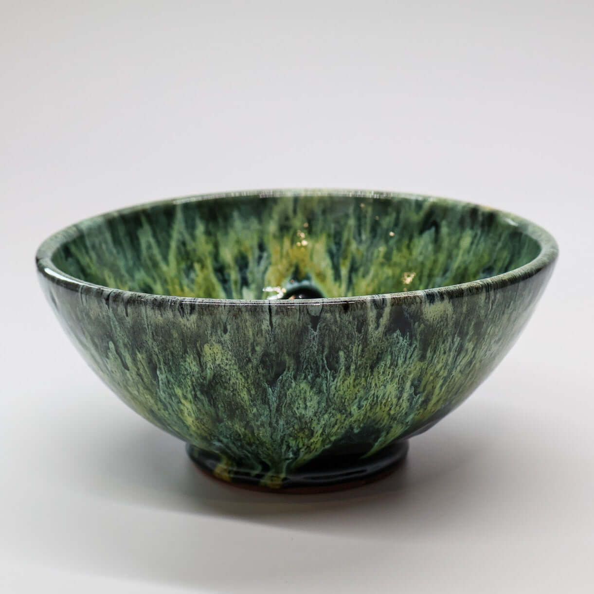 Saladier et bols - collection Amal, vert
