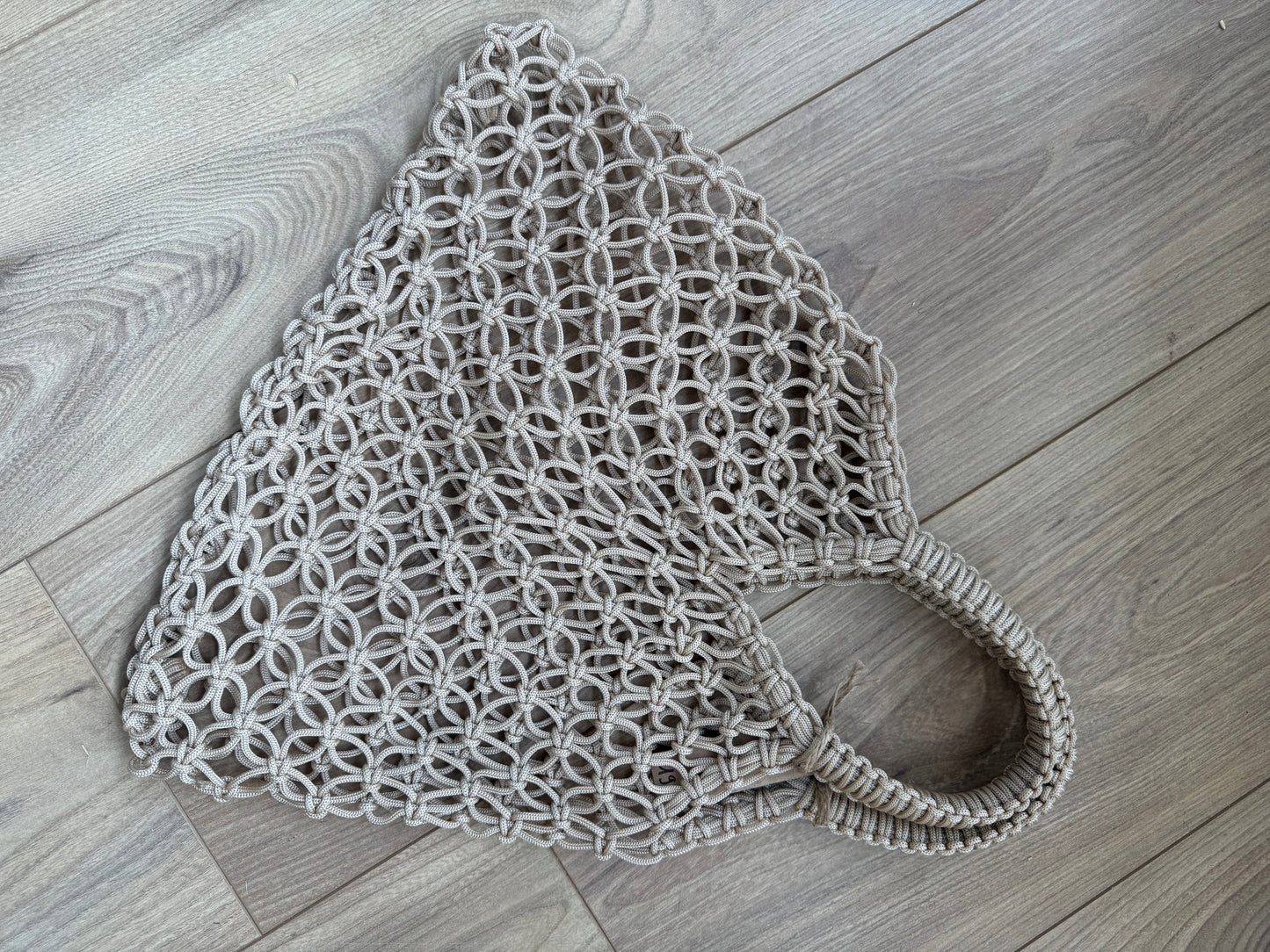 Sac panier en crochet marocain