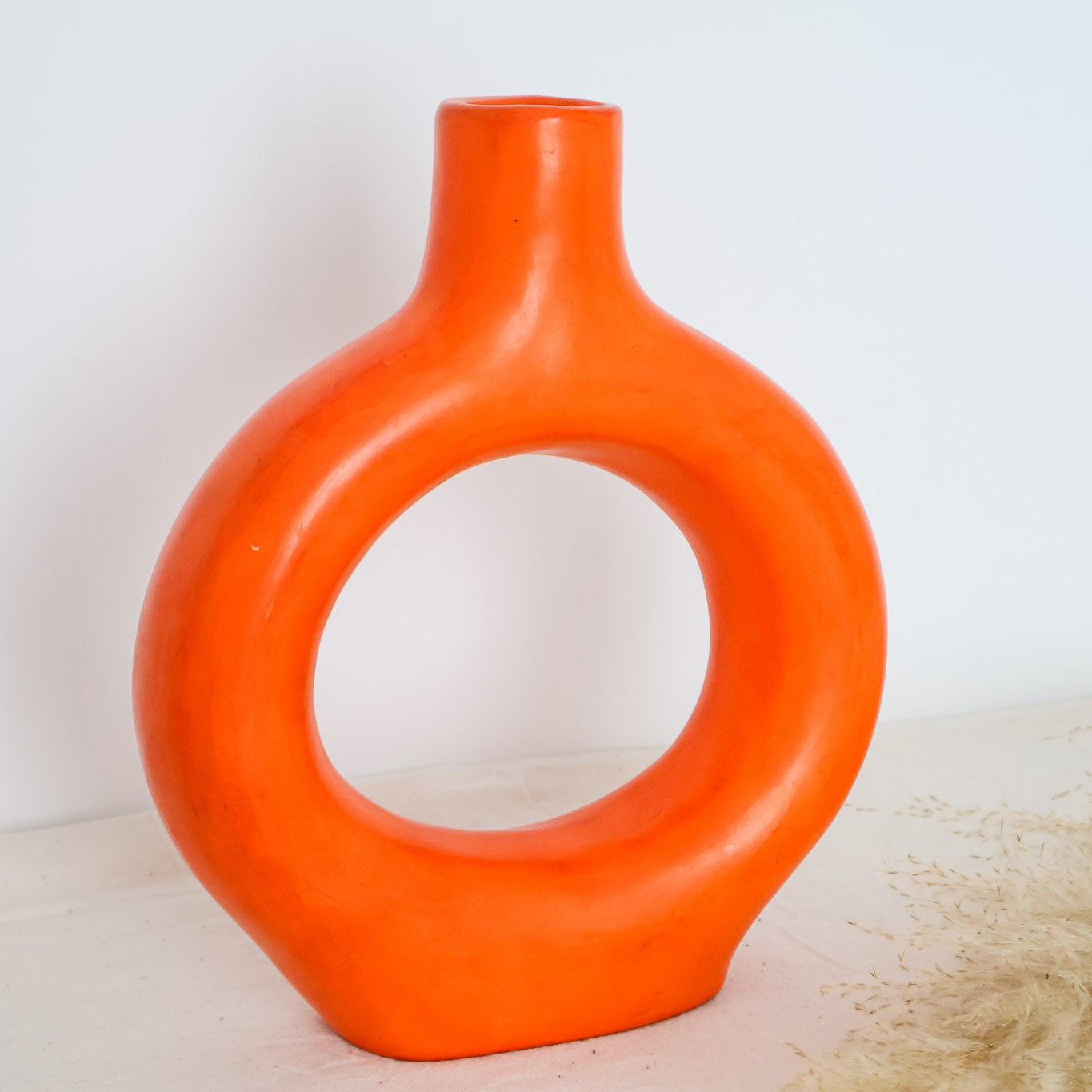 Vase Daira en Tadelakt – fabrication artisanale