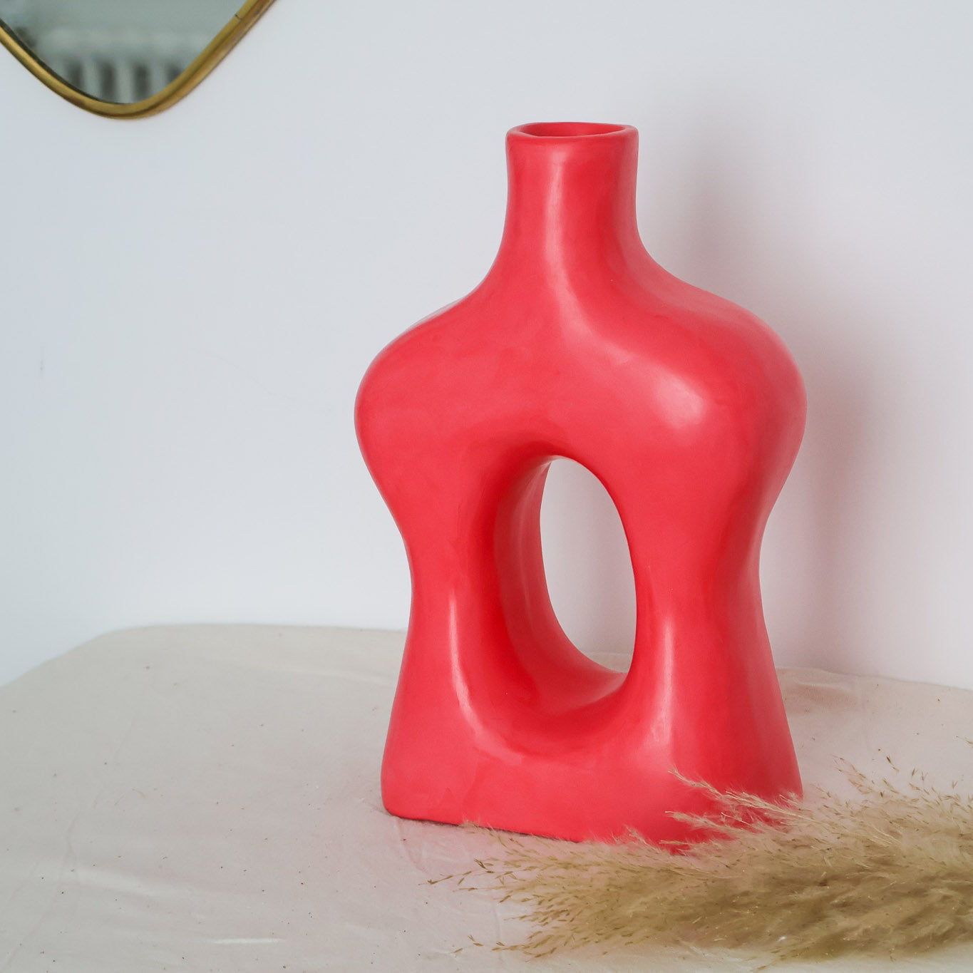 Vase Nafitha en Tadelakt