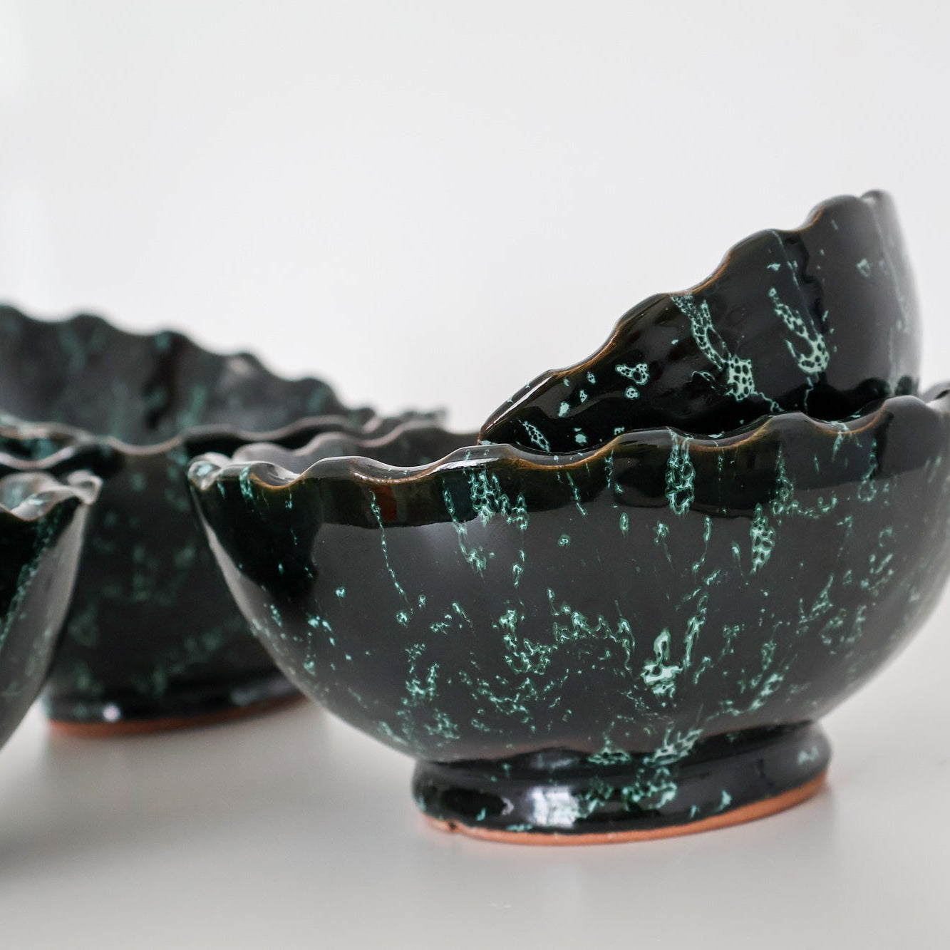 Bol, bord festonné - collection Ayyur