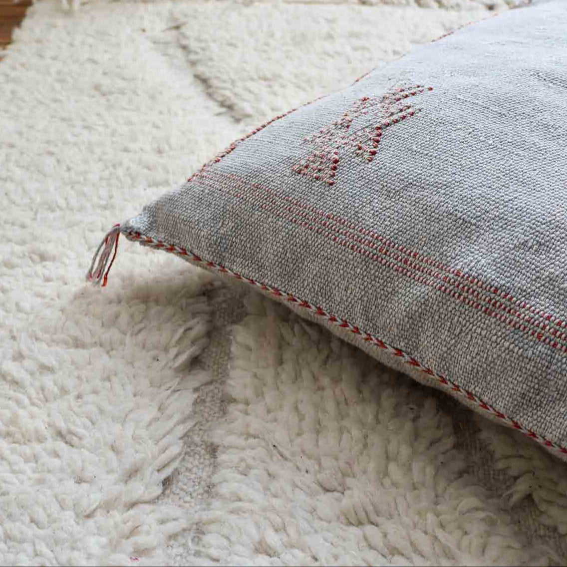 Housse de coussin en soie de cactus – 50x50 cm