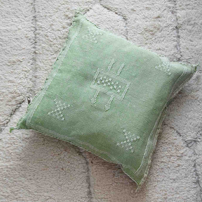 Housse de coussin en soie de cactus – 50x50 cm