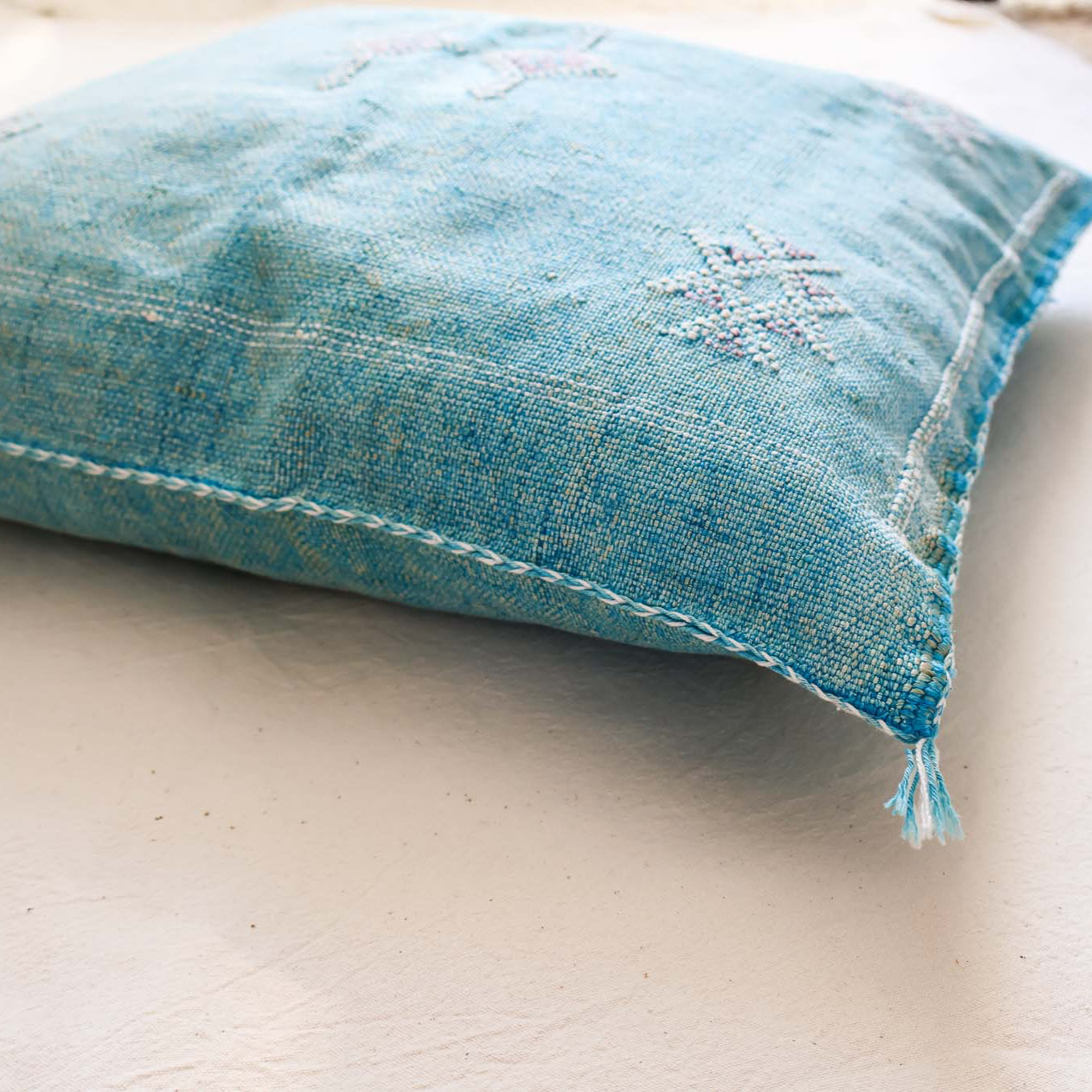 Housse de coussin en soie de cactus – 50x50 cm