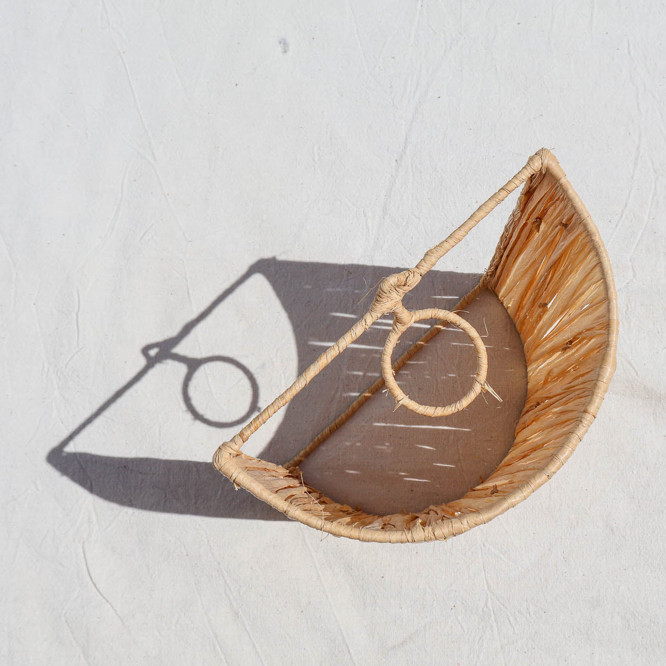Applique murale – Raphia naturel