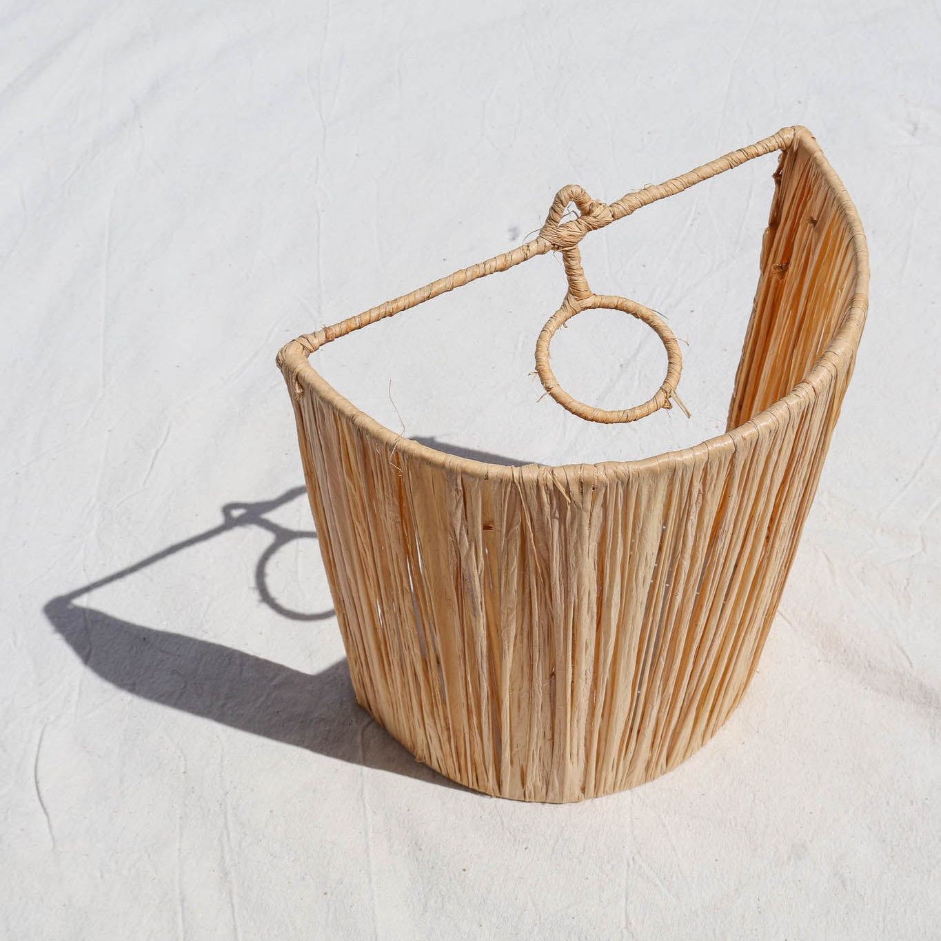 Applique murale – Raphia naturel