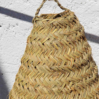 Suspension "Djemaa" – Tressage plein en alfa naturelle