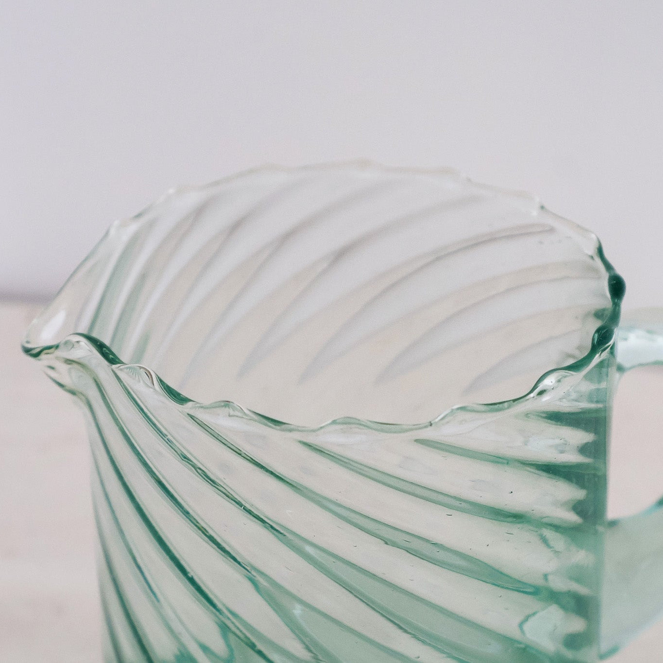 Carafe BELDI - verre soufflé recyclé