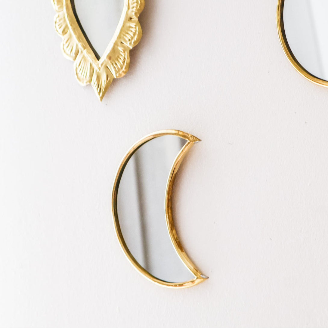 miroir lune maison asli