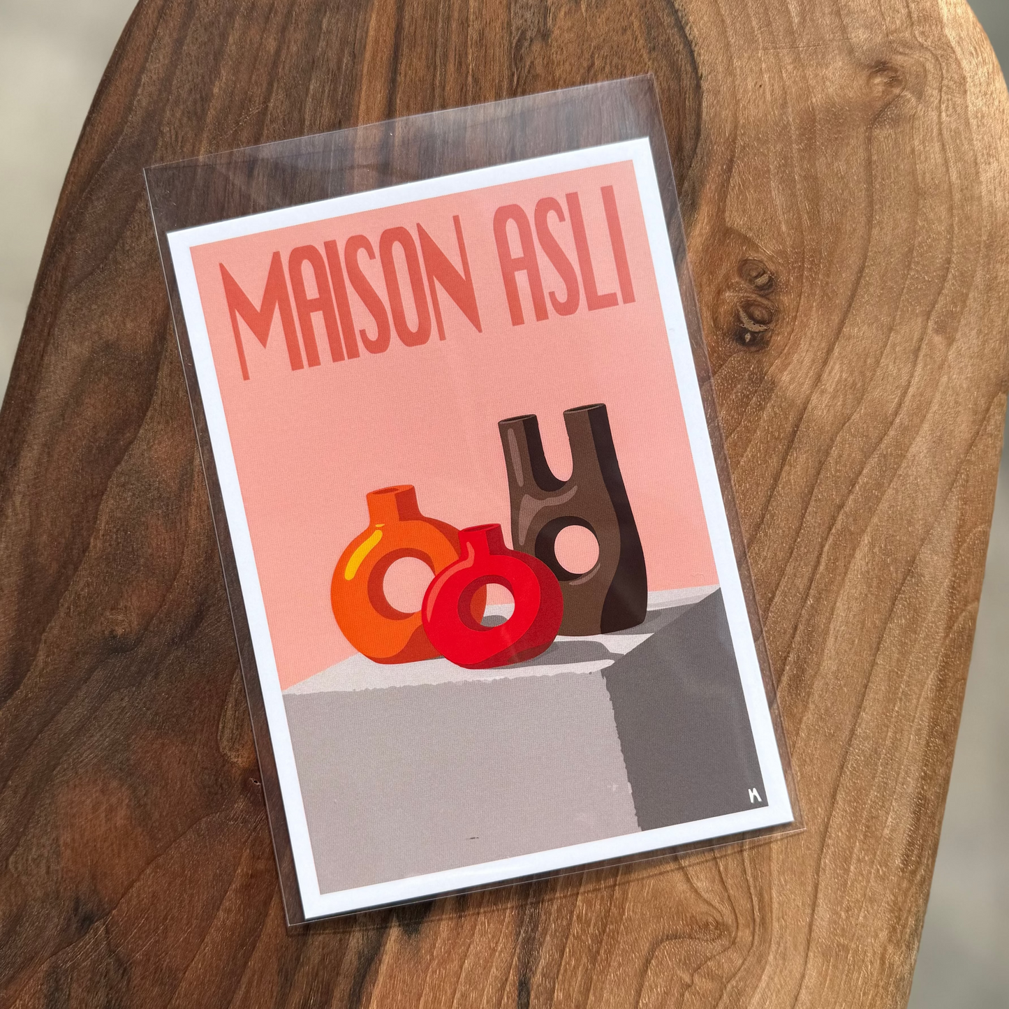 Affiche & Carte ASLI — YA