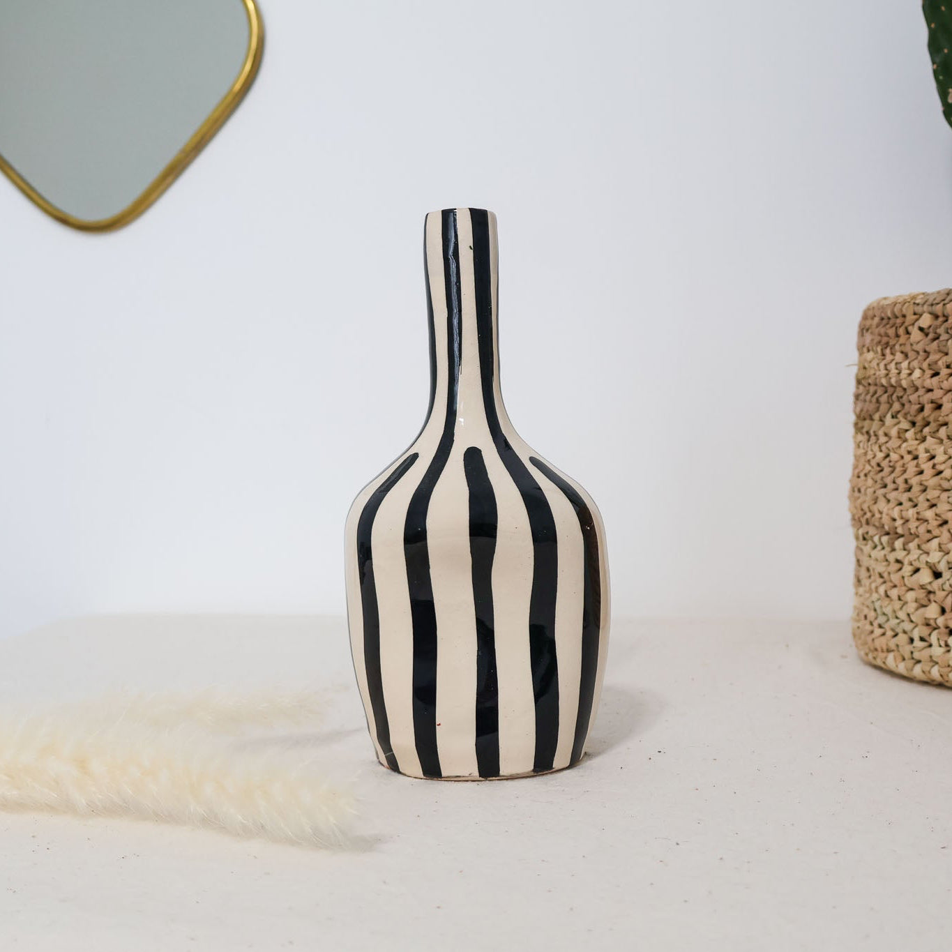 Vase bouteille Qenina – fabrication artisanale