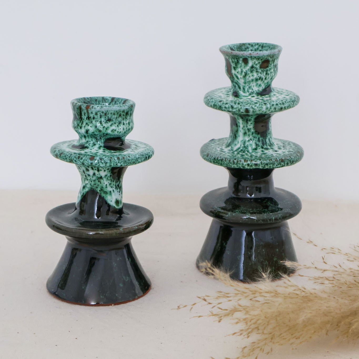 Bougeoir en céramique Burj – Collection Ayyur