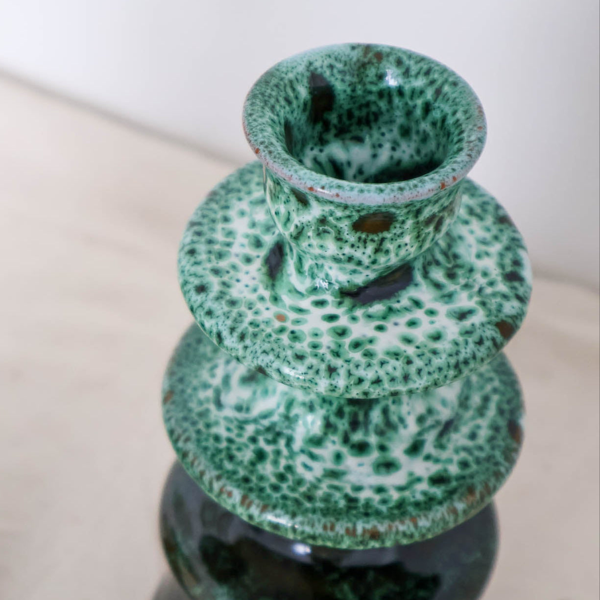 Bougeoir en céramique Burj – Collection Ayyur
