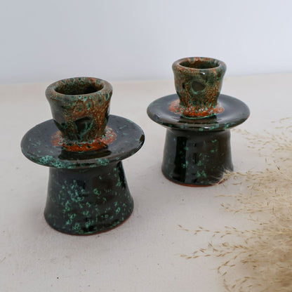 Bougeoir en céramique Burj – Collection Ayyur