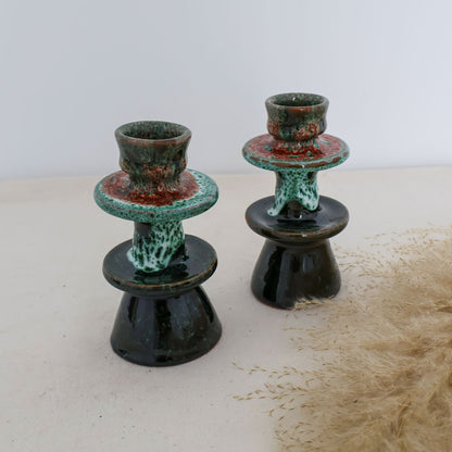 Bougeoir en céramique Burj – Collection Ayyur