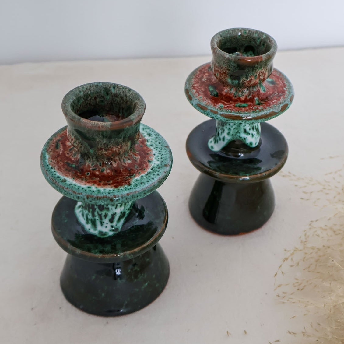 Bougeoir en céramique Burj – Collection Ayyur
