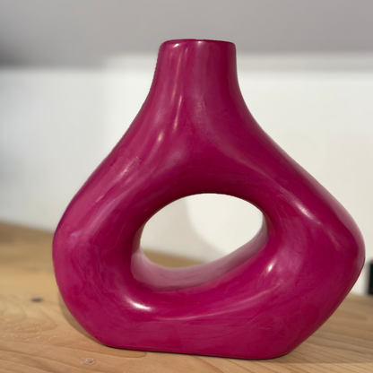 Vase Bayda mini en Tadelakt