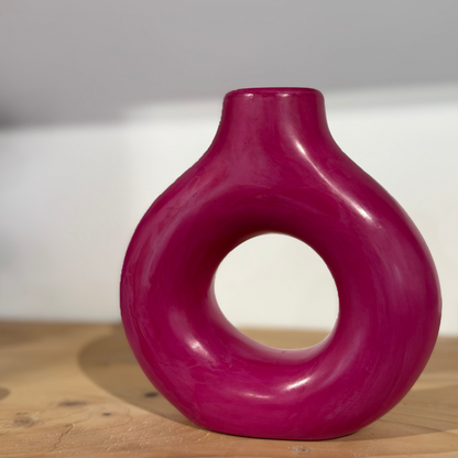 Vase Daira mini en Tadelakt – fabrication artisanale