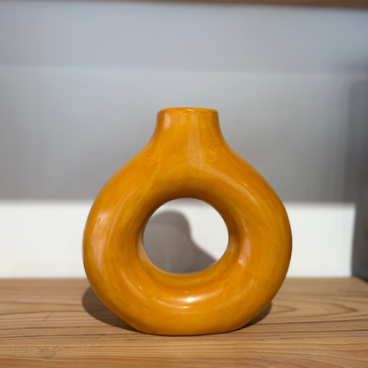 Vase Daira en Tadelakt – fabrication artisanale