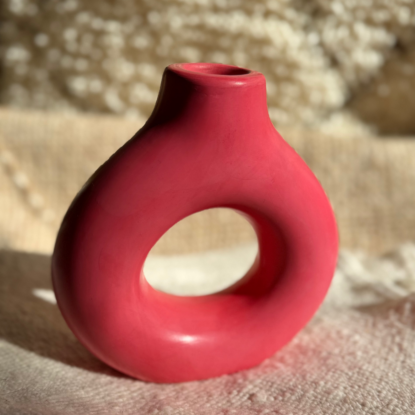 Vase Daira mini en Tadelakt – fabrication artisanale