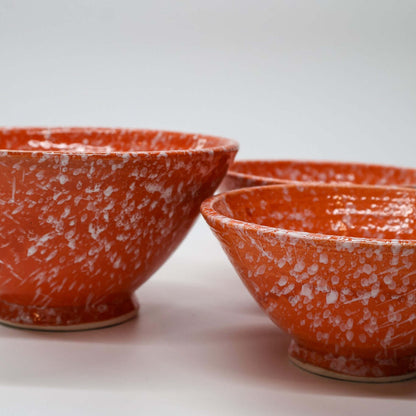 Saladier et bols - collection Nujum, orange