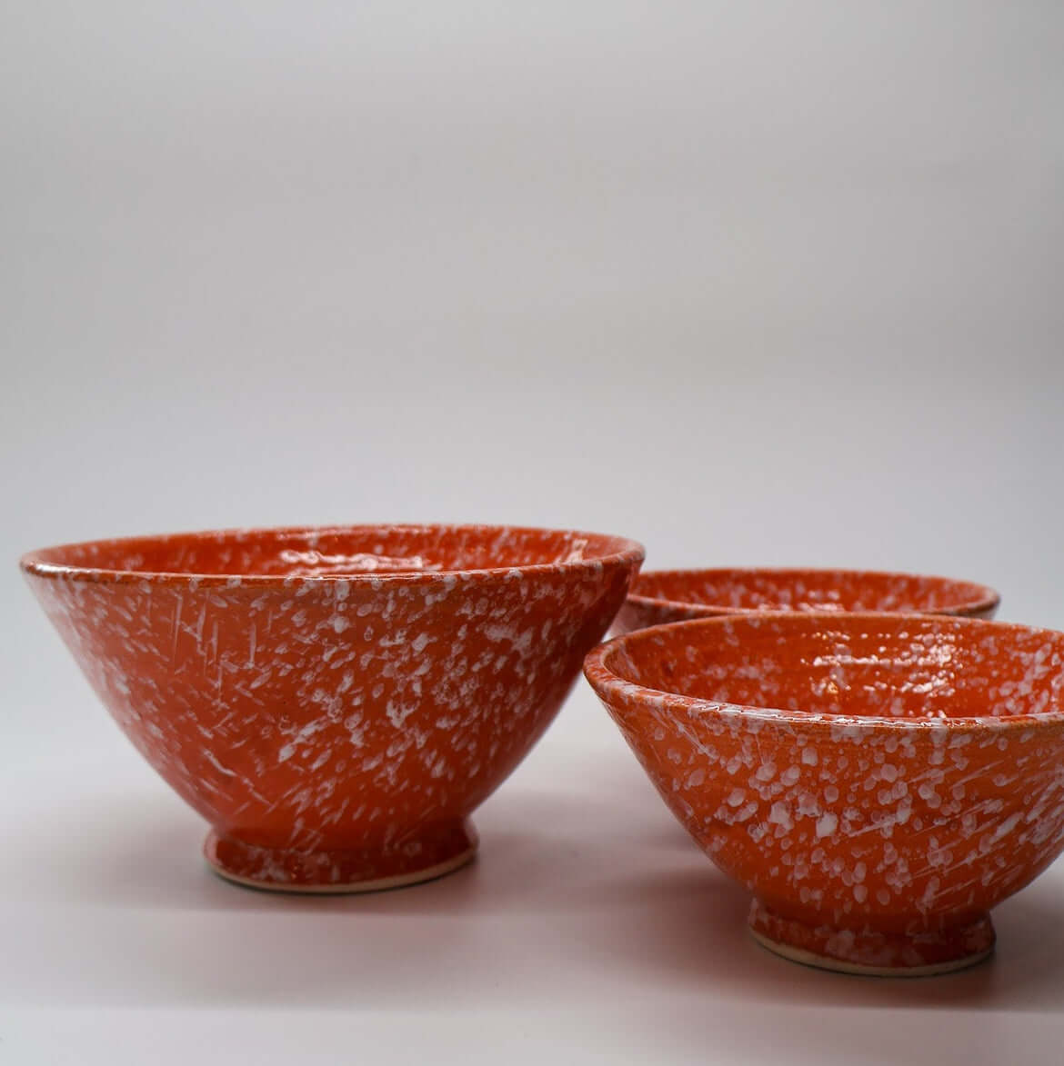 Saladier et bols - collection Nujum, orange