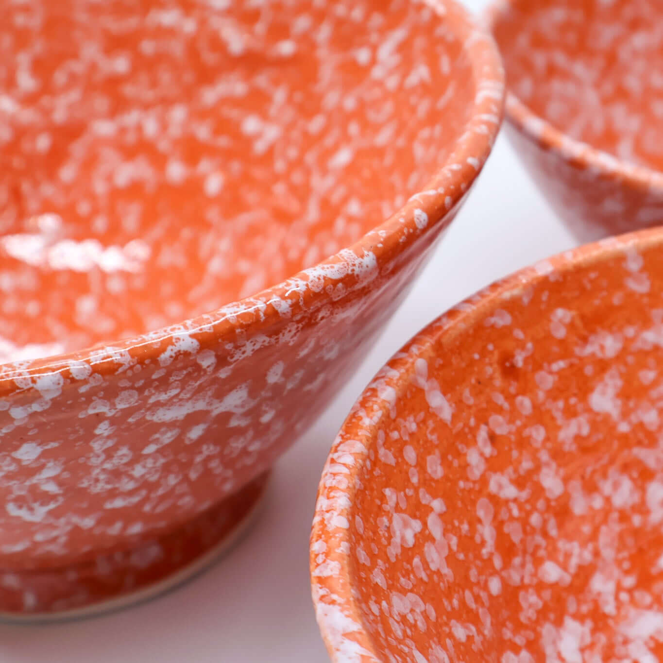 Saladier et bols - collection Nujum, orange