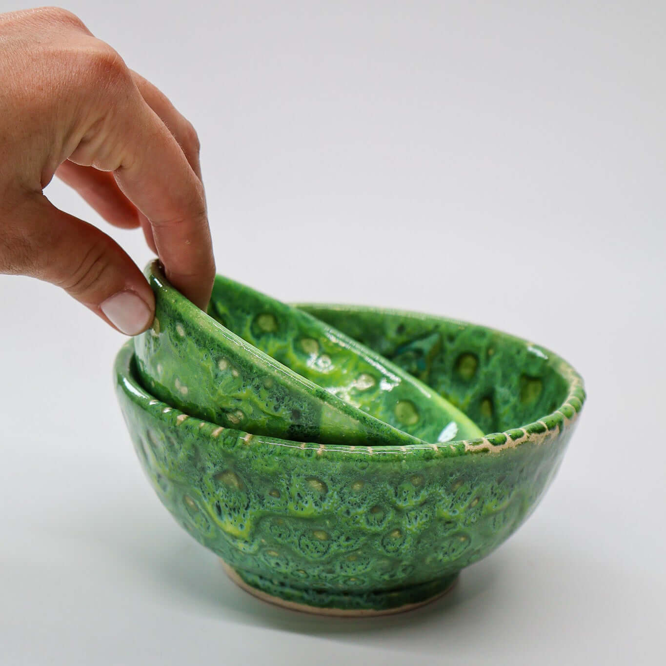 Mini bol, en duo, vert - collection Ayyur