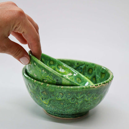 Mini bol, en duo, vert - collection Ayyur
