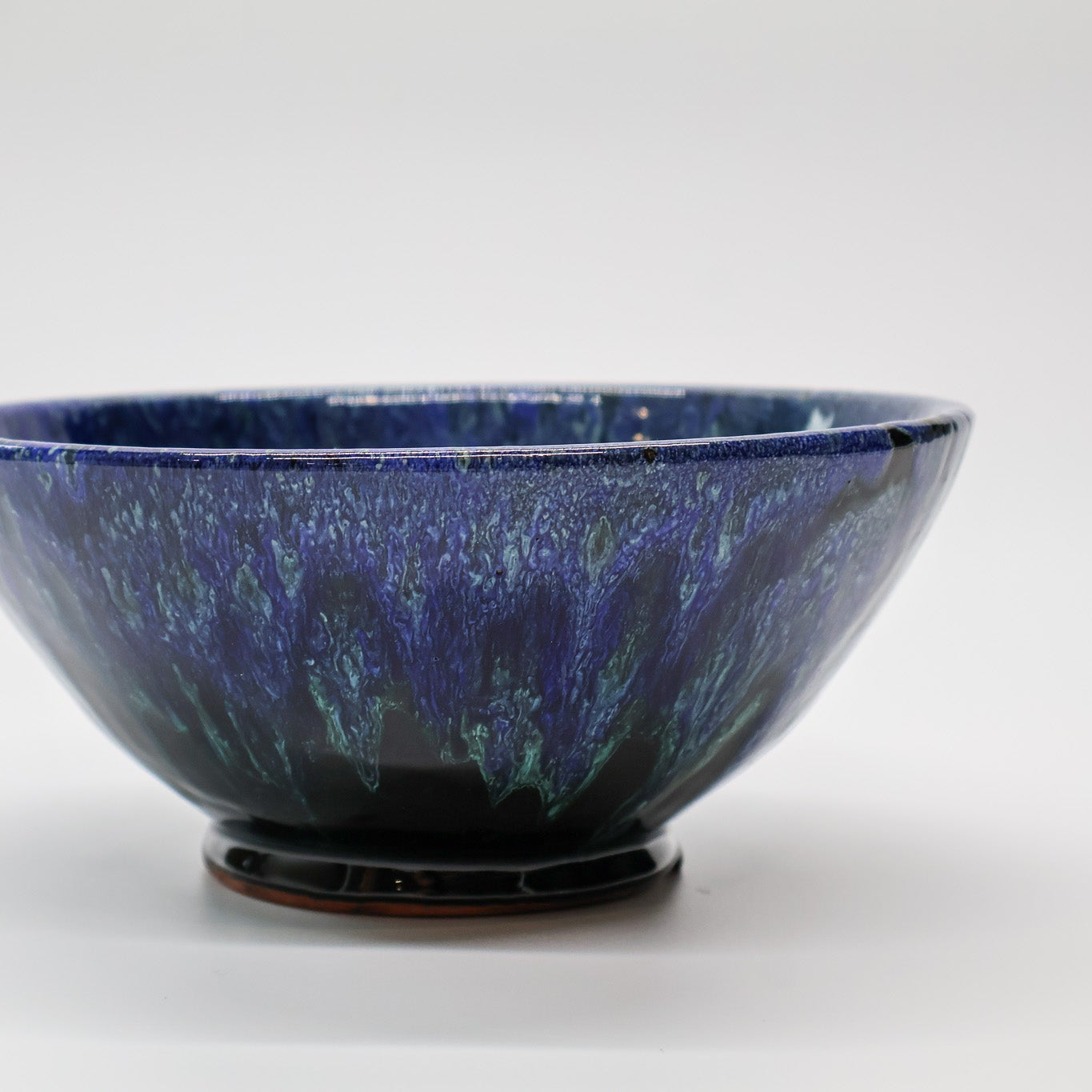 Saladier et bols - collection Amal, bleu