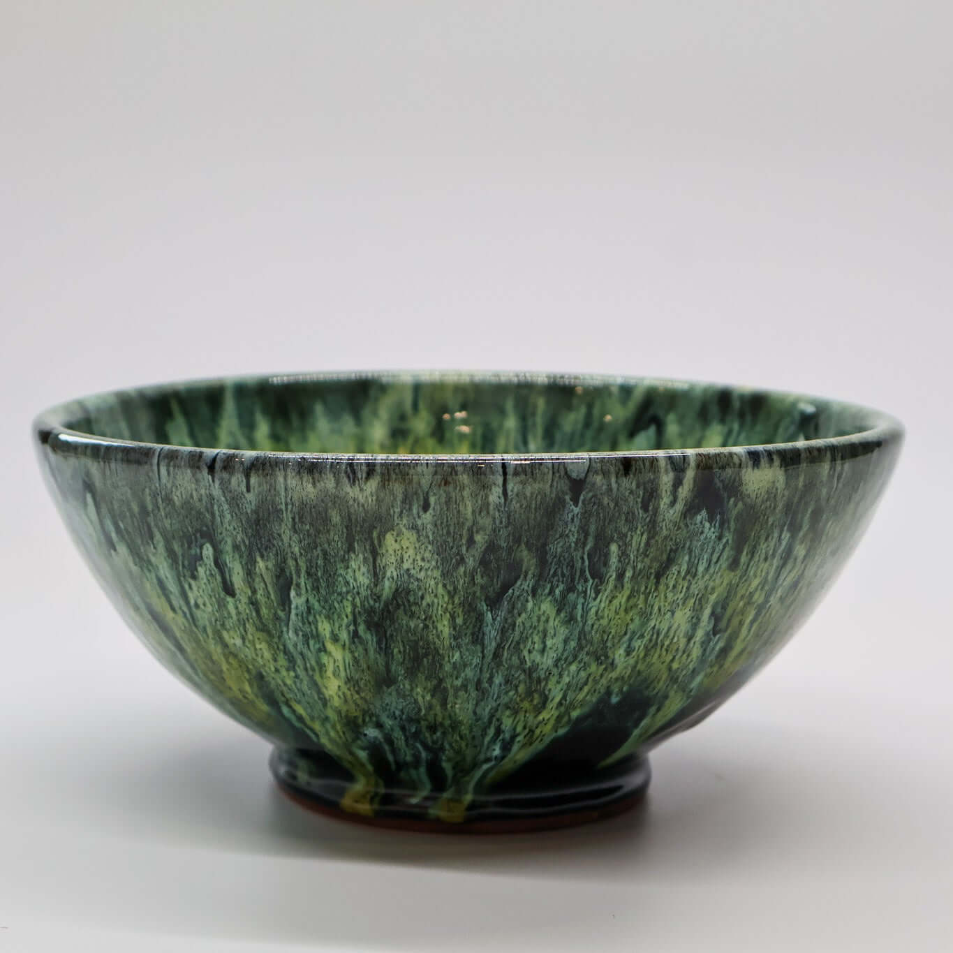 Saladier et bols - collection Amal, vert