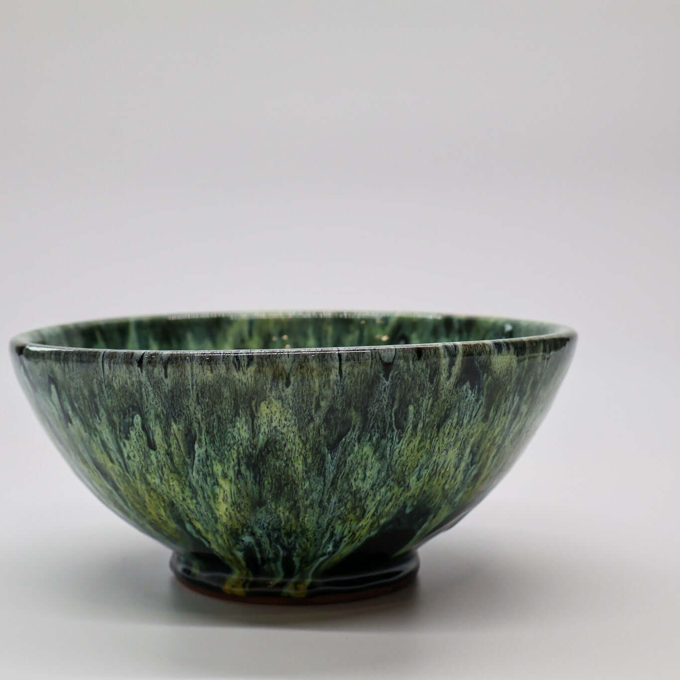 Saladier et bols - collection Amal, vert