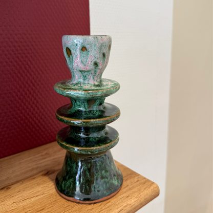 Bougeoir en céramique Burj – Collection Ayyur
