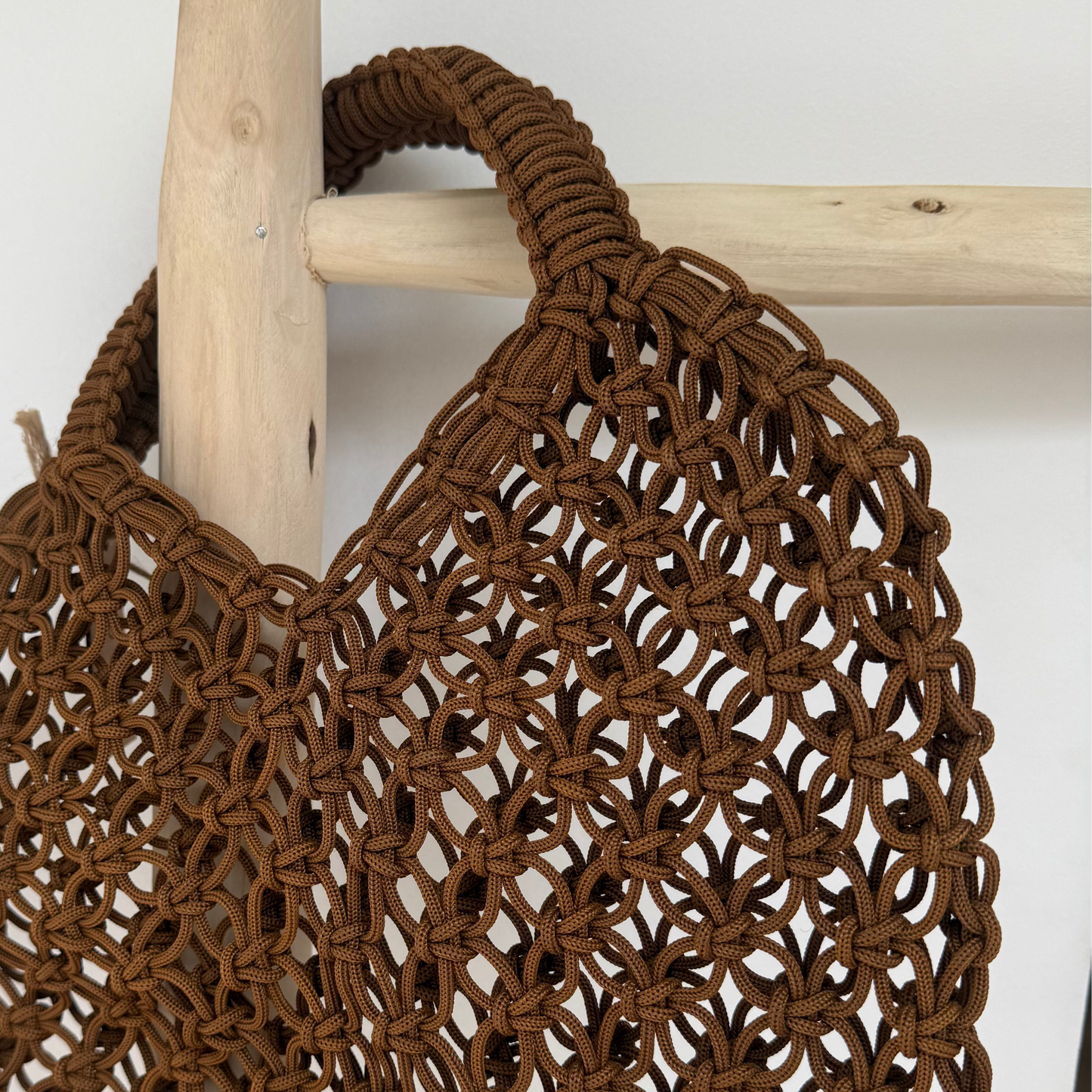 Sac panier en crochet marocain
