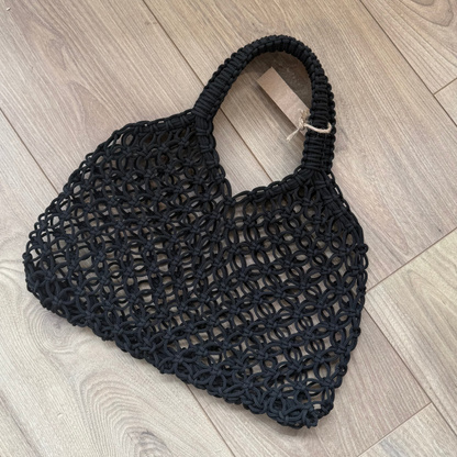 Sac panier en crochet marocain