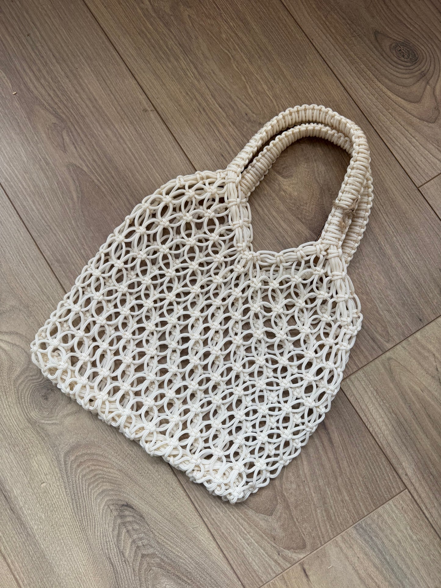 Sac panier en crochet marocain
