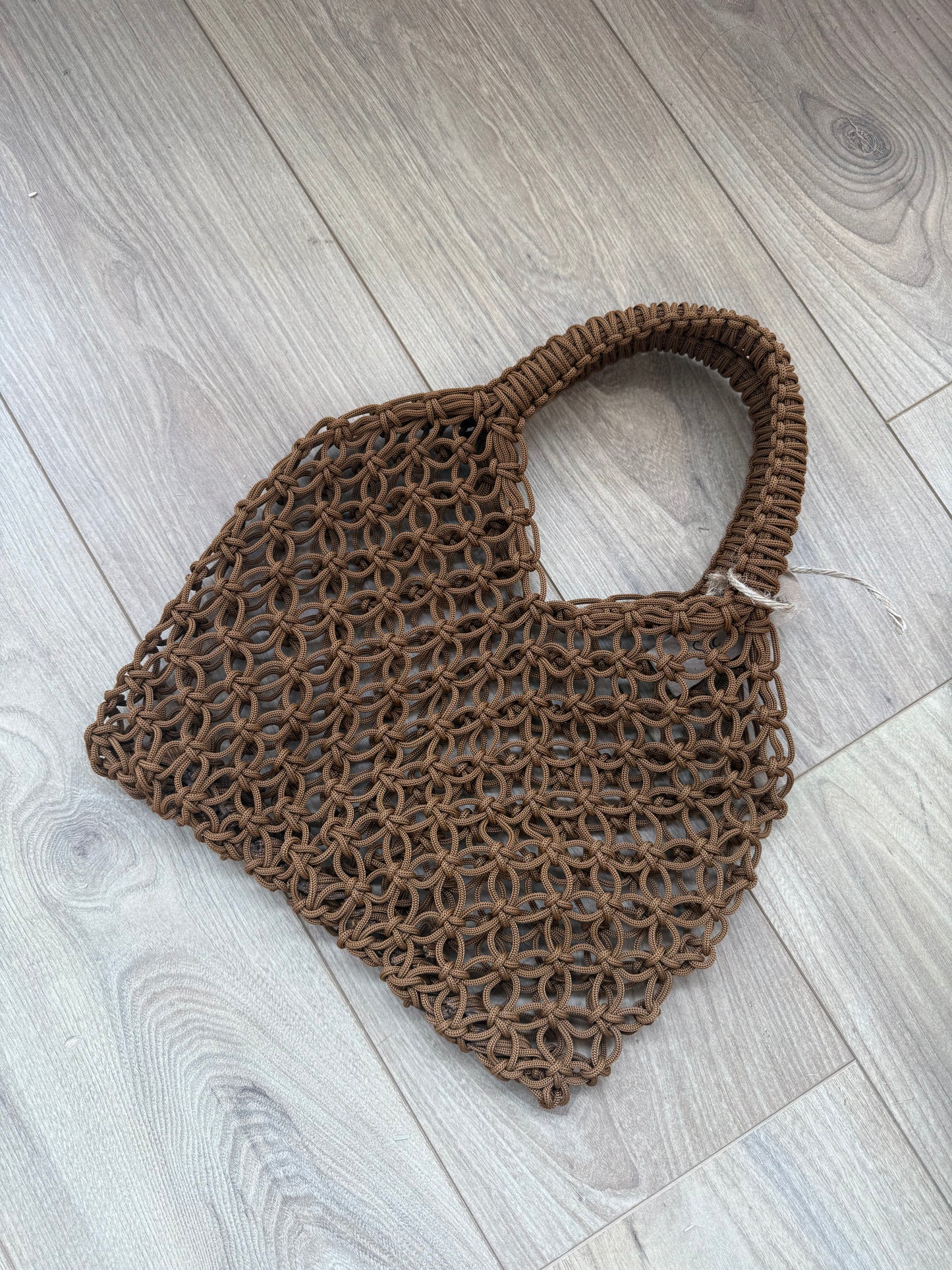 Sac panier en crochet marocain