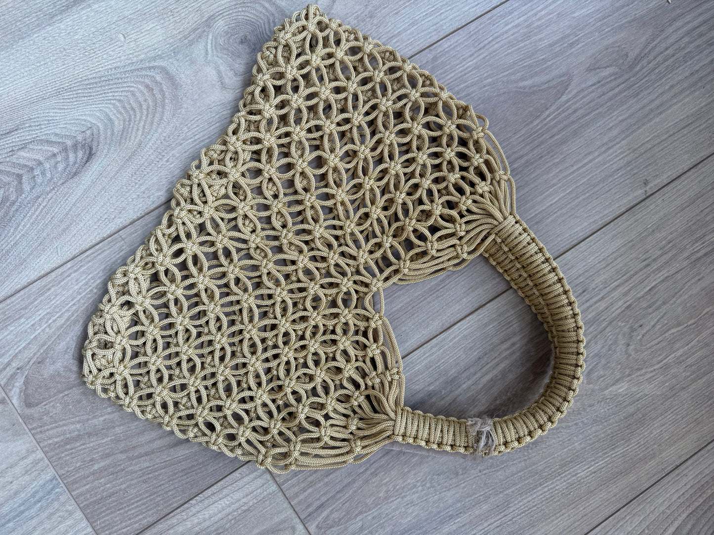 Sac panier en crochet marocain