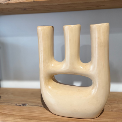 Vase Thalatha en Tadelakt