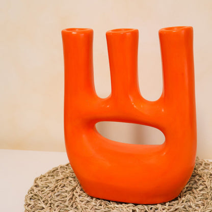 Vase Thalatha en Tadelakt