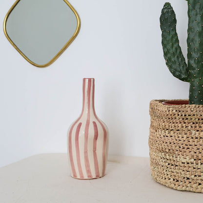 Vase bouteille Qenina – fabrication artisanale