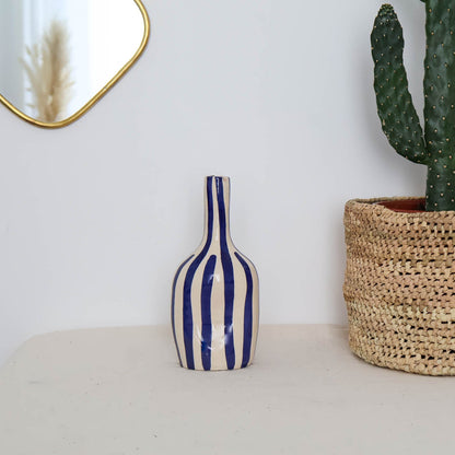 Vase bouteille Qenina – fabrication artisanale