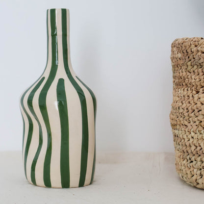 Vase bouteille Qenina – fabrication artisanale