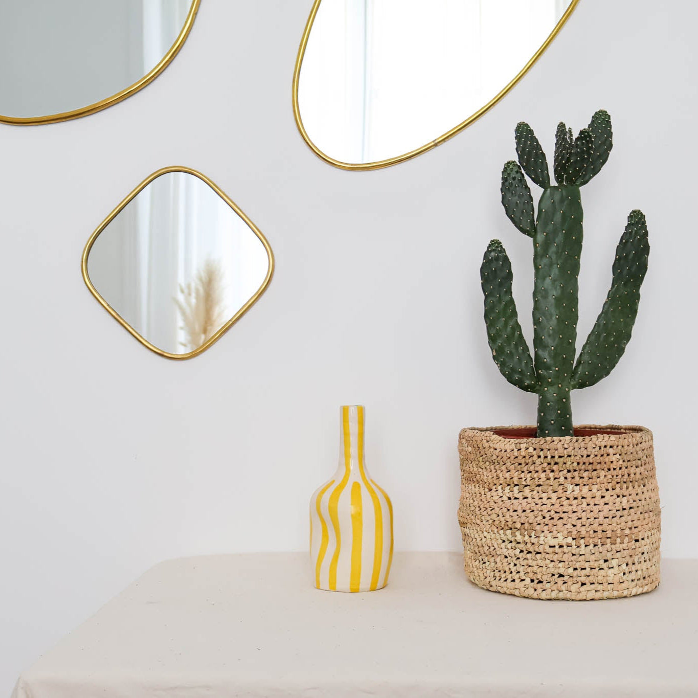 Vase bouteille Qenina – fabrication artisanale